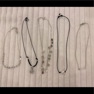 5 necklace bundle